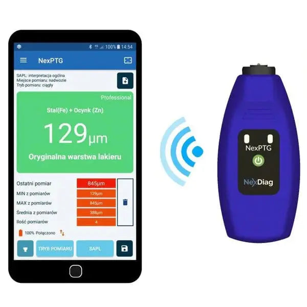 Meticulous Detailing Inc. NEXPTG BLUETOOTH PAINT THICKNESS GAUGE