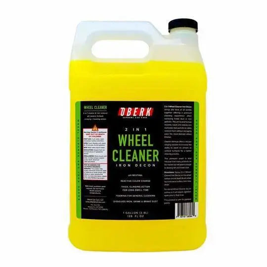 Oberk Wheel Cleaner 128 oz Oberk 2 in 1 Wheel Cleaner and Iron Remover ***