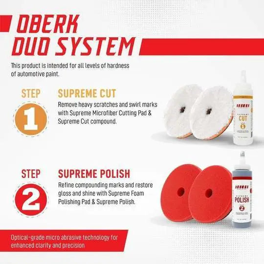 Oberk Paint Correction Oberk 2-Step 8 oz. Complete System