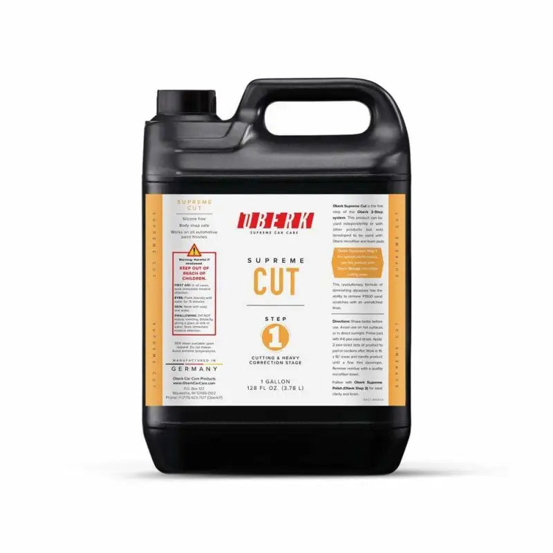 Oberk Paint Correction 128 oz (1 gallon) Oberk Supreme Cut Step 1***