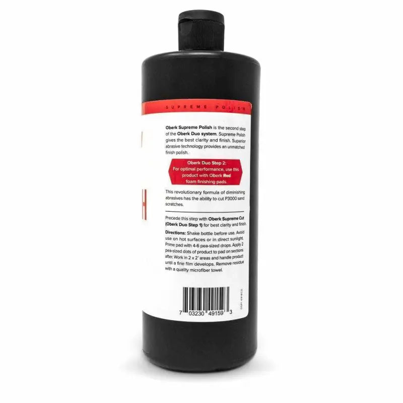 Oberk Paint Correction Oberk Supreme Polish Step 2 ****