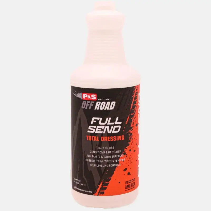 P&S Double Black Renny Doyle Collection Quart Bottle P & S DETAIL PRODUCTS FULL SEND TOTAL DRESSING