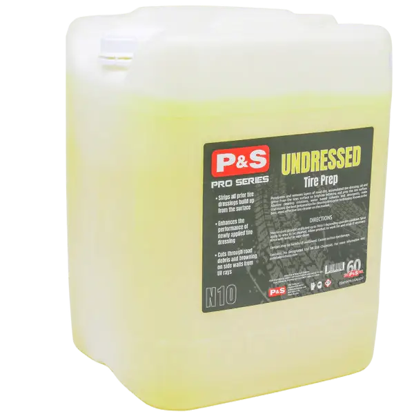 P&S 5 Gallon P & S DETAIL PRODUCTS UNDRESSED TIRE PREP ***