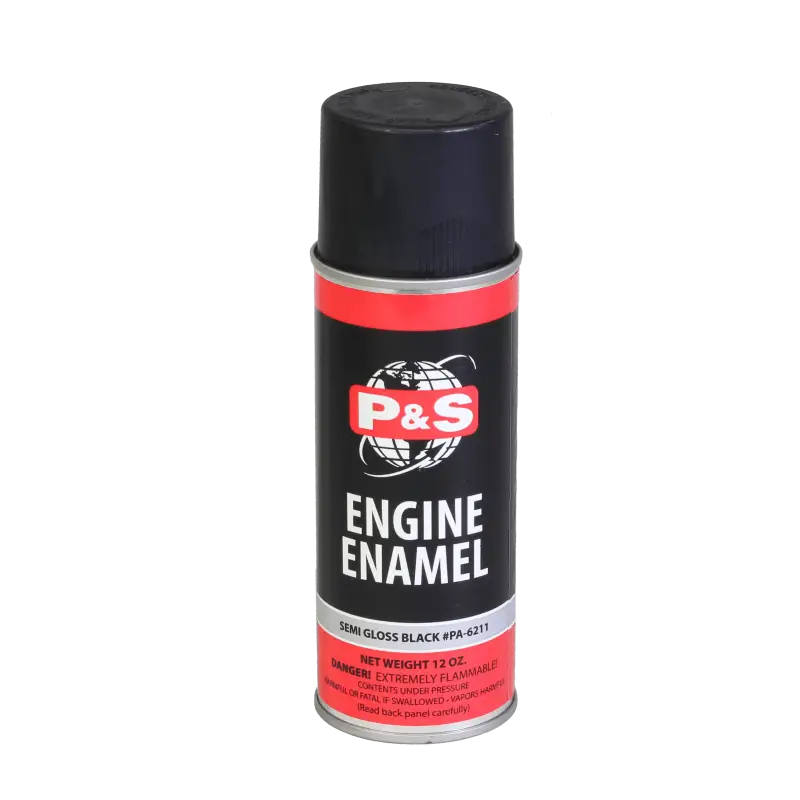 P&S Paint Semi-Gloss P&S Black Enamel Spray Paint