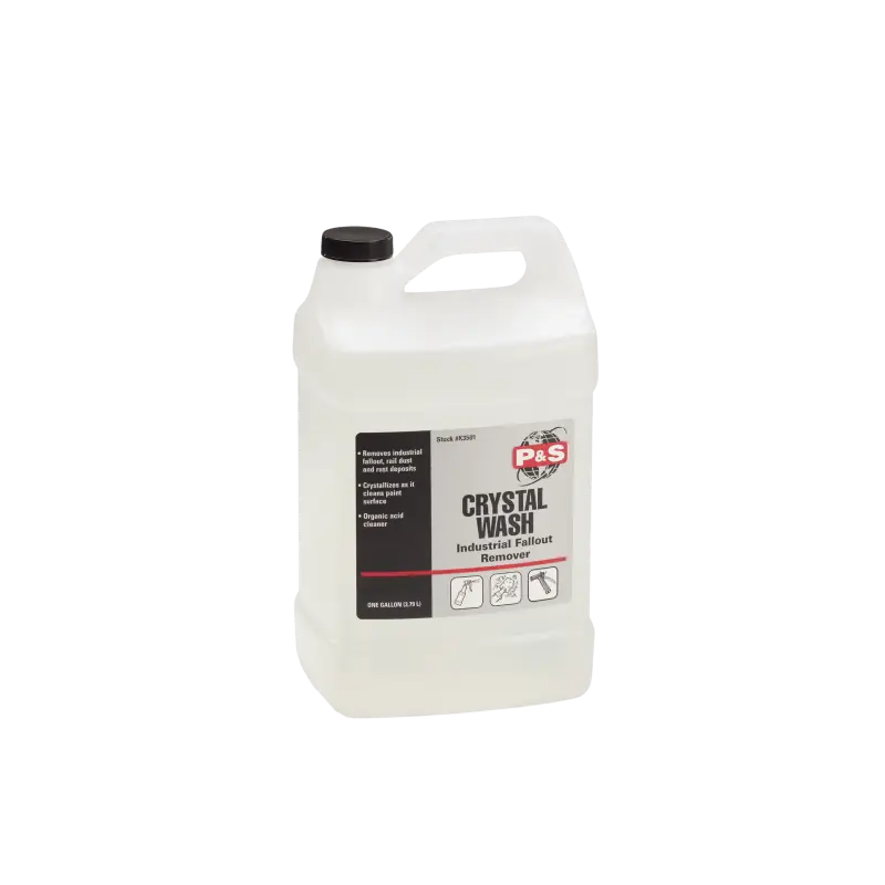 P&S Paint Correction 1 Gallon P&S Crystal Wash -- Industrial Fallout Remover