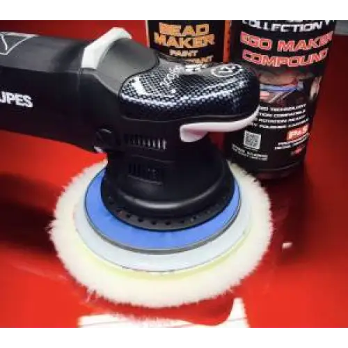P&S Double Black Renny Doyle Collection Paint Correction Double Black Diamond Renny Doyle - HIGH ACTION D/A SOFT WOOL CORRECTION *** PAD - WHITE