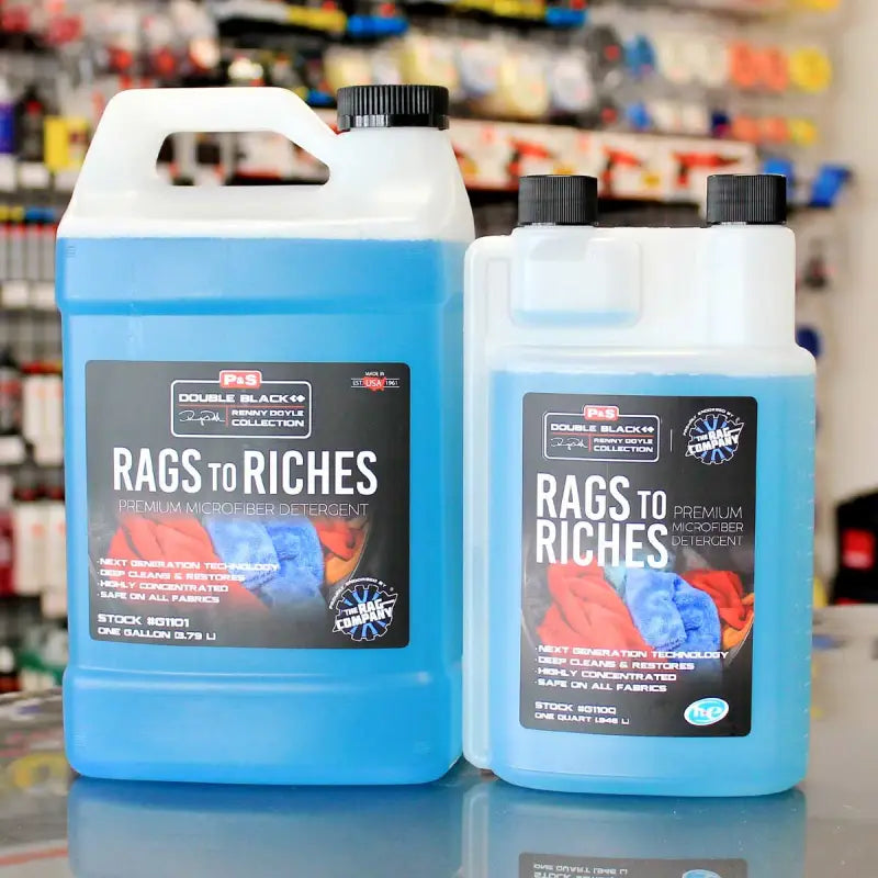 Double Black Rags To Riches - Microfiber Detergent – The Polishing