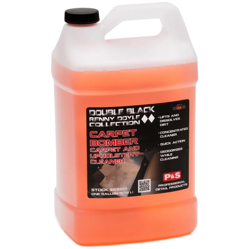 P&S Double Black Renny Doyle Collection Carpet Care and Upholstrey 1 Gallon Double Black Renny Doyle Carpet Bomber Cleaner