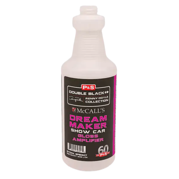P&S Double Black Renny Doyle Collection Equipment Dream Maker Double Black Renny Doyle Empty Labeled Spray Bottles