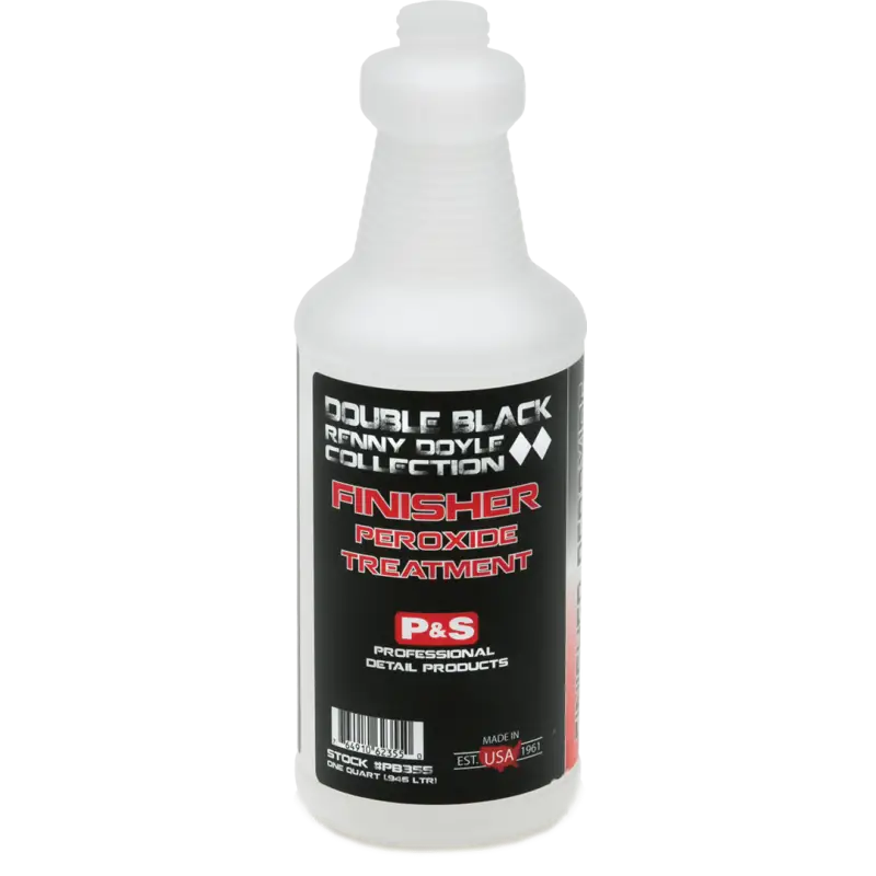 P&S Double Black Renny Doyle Collection Equipment Finisher Peroxide Double Black Renny Doyle Empty Labeled Spray Bottles