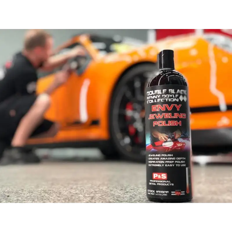 P&S Double Black Renny Doyle Collection Paint Treatment 1 Pint Double Black Renny Doyle Envy Jeweling Polish