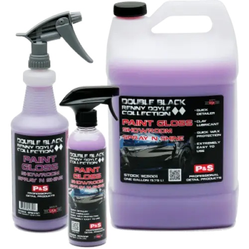P&S Double Black Renny Doyle Collection Paint Treatment 5 Gallons Double Black Renny Doyle Paint Gloss Showroom Spray N Shine