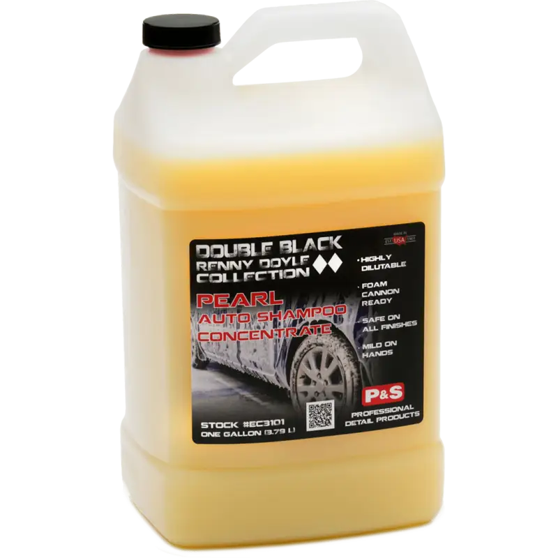 P&S Double Black Renny Doyle Collection car soap 1 Gallon Double Black Renny Doyle Pearl Auto Shampoo Concentrate