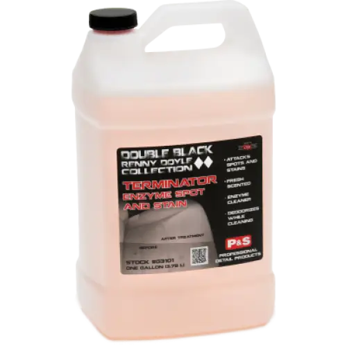 P&S Double Black Renny Doyle Collection Carpet Care and Upholstrey 1 gallon Double Black Renny Doyle Terminator Carpet Enzyme
