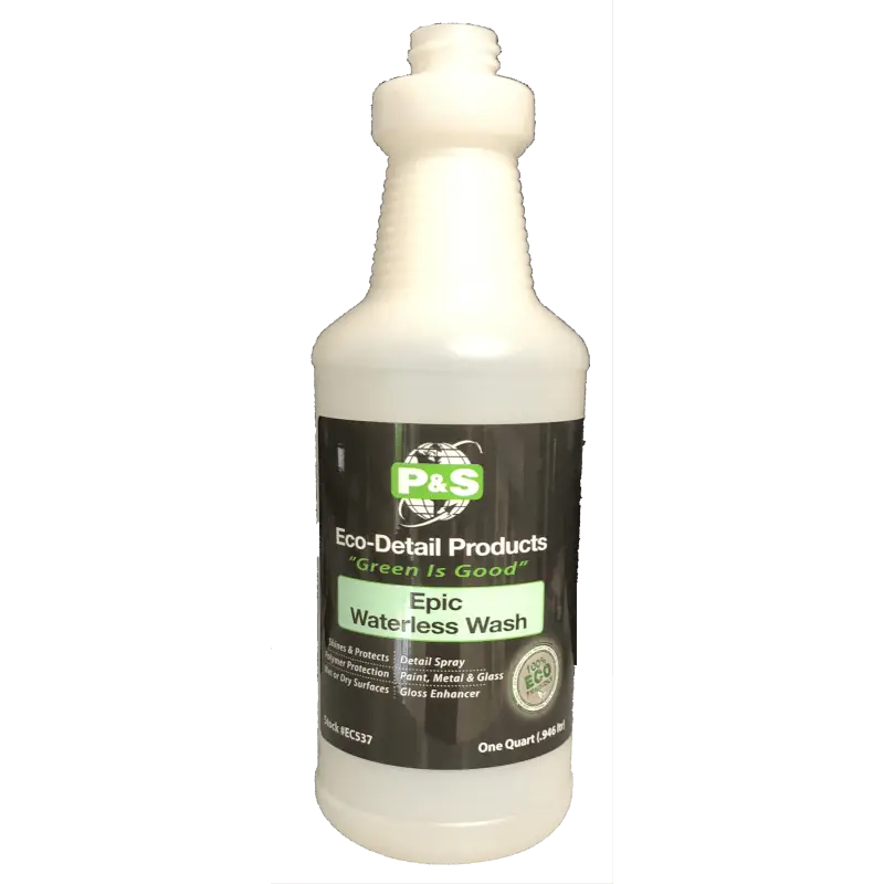 P&S Bottle Epic Waterless Wash bottle P&S EcoDetail Empty Spray Bottles