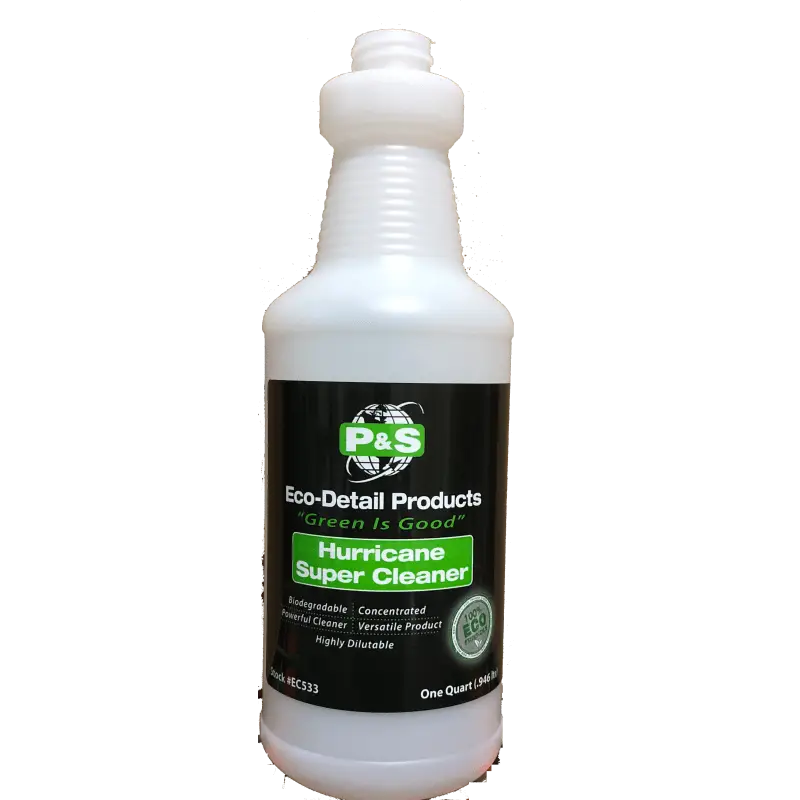 P&S Bottle Hurricane Super Cleaner bottle P&S EcoDetail Empty Spray Bottles