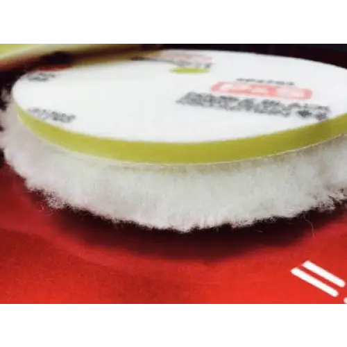 P&S Paint Correction 6" / White P&S High Dual Action Soft Wool Cutting Pad 6" ***