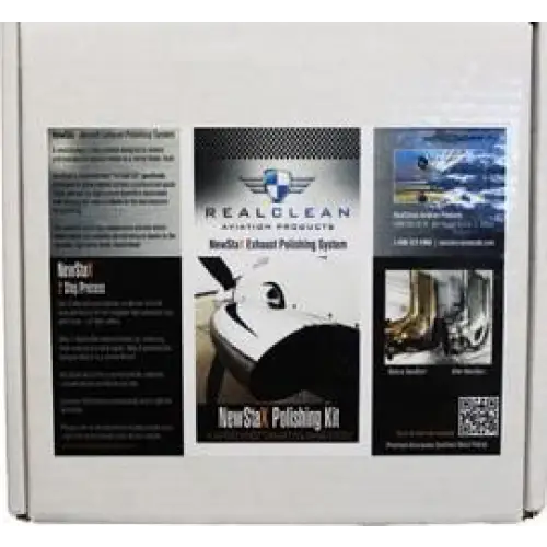 Real Clean Aviation NewStax Aircraft Exhaust Polishing