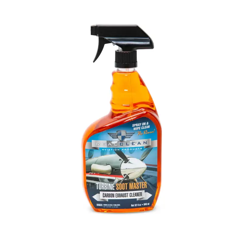 Real Clean Aviation Turbine Soot Master - 32oz Spray Bottle