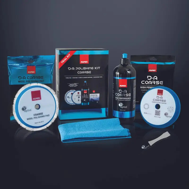 Meticulous Detailing Inc. 150 mm RUPES BIGFOOT DA COARSE TRIAL KIT (150MM, 180MM)