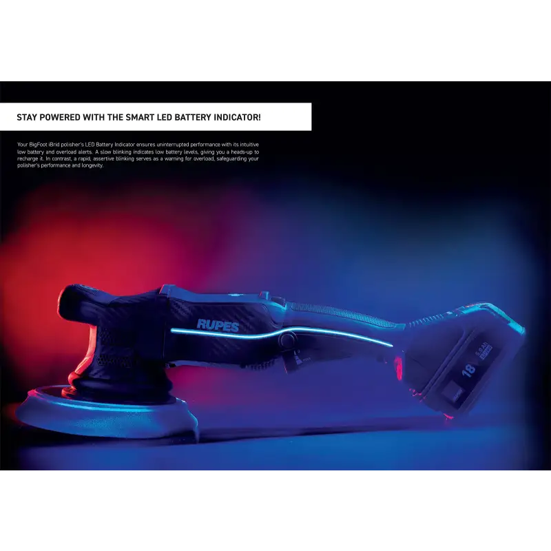 RUPES BIGFOOT IBRID POLISHER HLR15 KIT - Get $49 in Pads