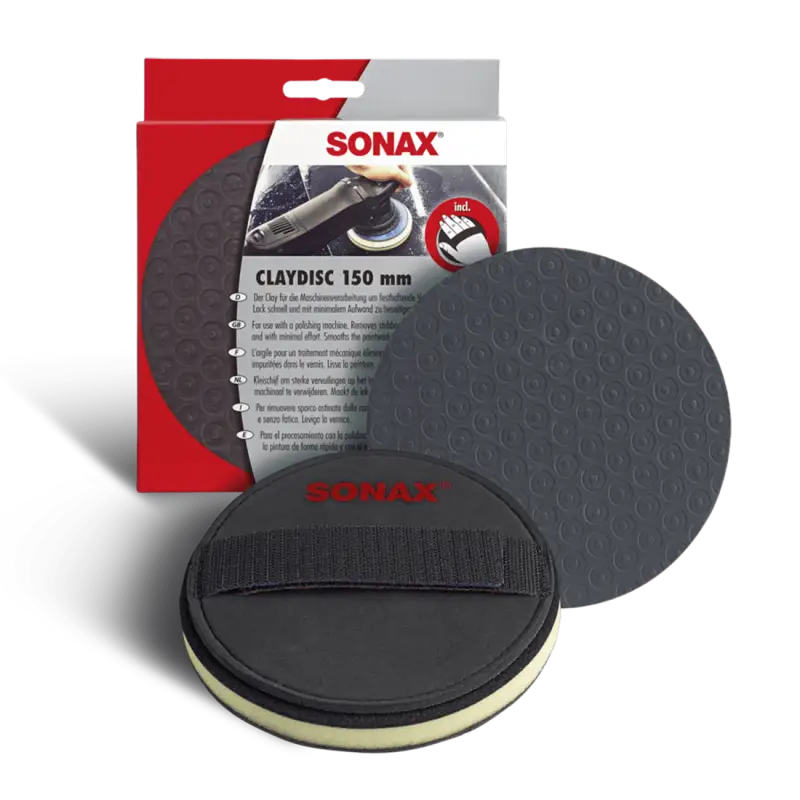 Sonax Paint Correction Sonax Clay Disc with Hook & Loom Velcro