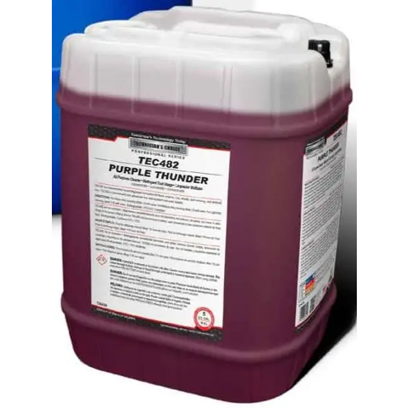 TEC 5 gallon TEC482 PURPLE THUNDER ALL PURPOSE CLEANER