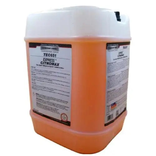 Technician Choice 5 gallon TEC 651 EXPRESS CITROMAX CITRUS CLEANER (1 GALLON)