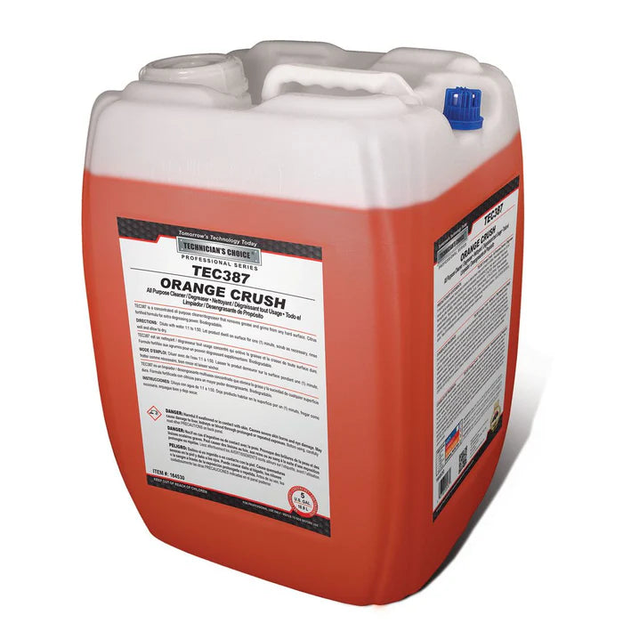 TEC387 Orange Crush All Purpose Cleaner (5 Gallon)