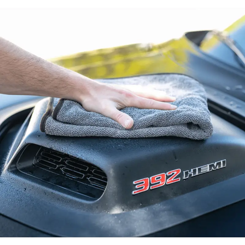 The Rag Company Towel 20 x 24 / Single / Black The Rag Company THE DOUBLE TWISTRESS 20 X 24 PREMIUM KOREAN TWIST LOOP TOWEL