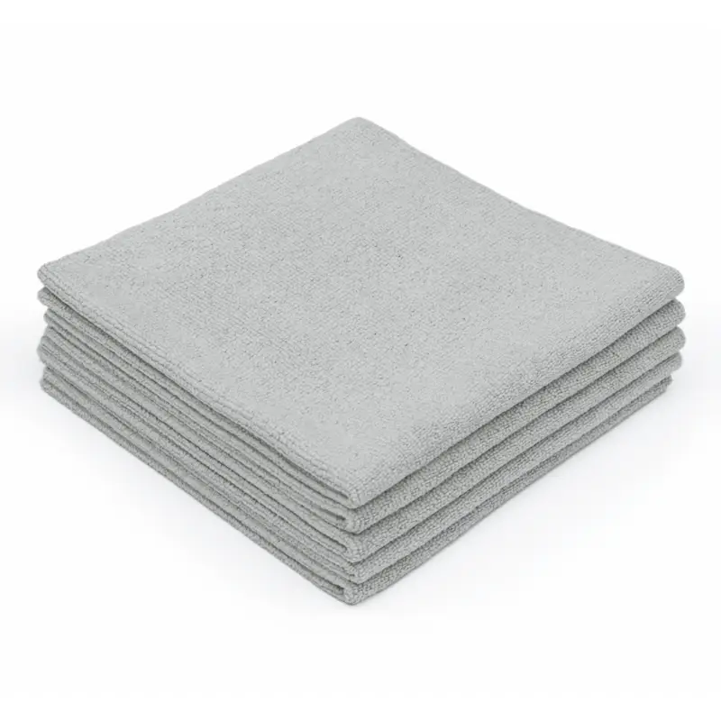 The Rag Company Towel 16 x 16 / Grey / Single The Rag Company EDGELESS PEARL 16 X 16 MICROFIBER CERAMIC COATING TOWEL - ICE GRE