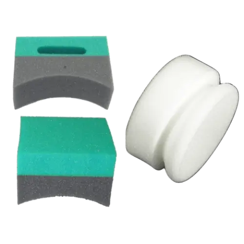 Hi Tech Industries Large Crescent / Green & Black Hi Tech Industries Tire Dressing Applicator