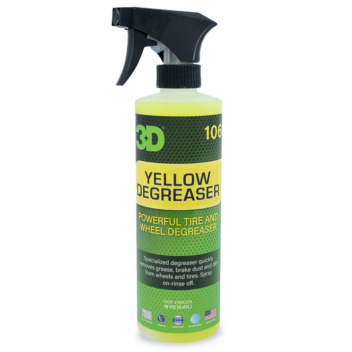 3D 106 Yellow Degreaser Wheel Cleaner (5 Gallon)
