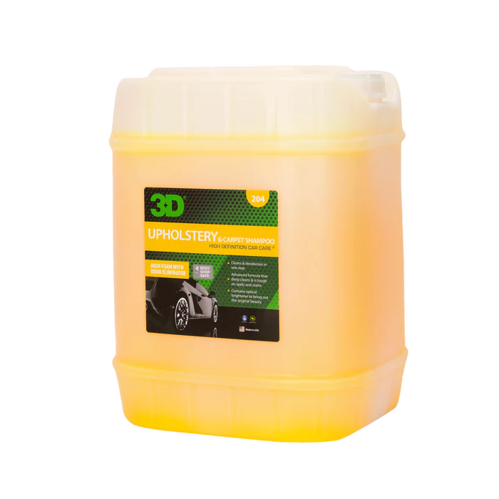 3D 204 Upholstery & Carpet Shampoo (5 Gallon)