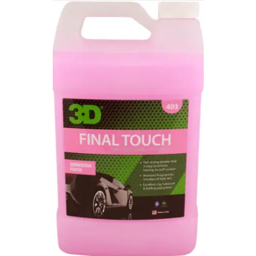 3D Products Canada Paint Protection 1 gallon 3D Professional Detailing Products - Final Touch