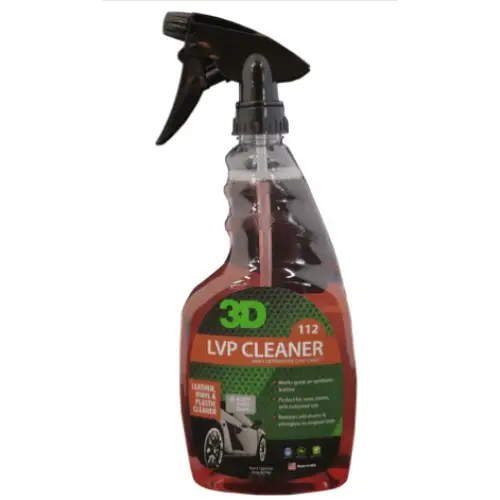 3D Products Canada Interior Cleaning & Care 24 oz 3D Professional Detailing Products - Leather LVP Leather Vinyl and Plastic Cleaner