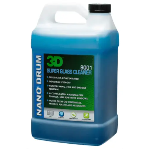 3D Products Canada Vehicle Washing & Glass Cleaning 1 gallon 3D Professional Detailing Products - Super Glass Cleaner Concentrate
