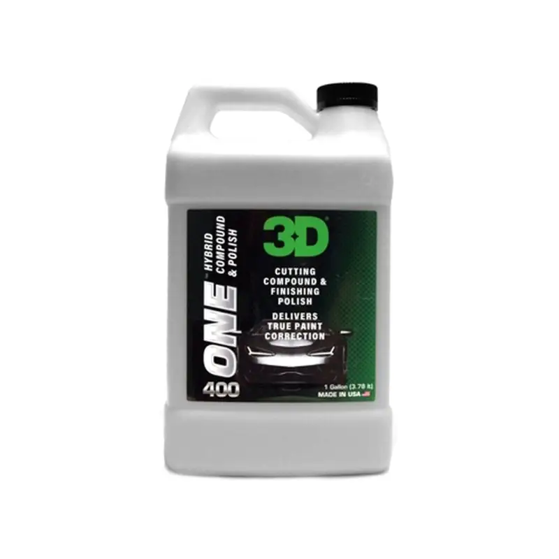 3D Products Canada Paint Correction One Gallon 3D Professional Detailing Products - ONE Hybrid Compound and Polish