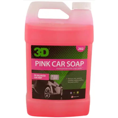 3D Products Canada Vehicle Washing & Glass Cleaning 1 gallon 3D Professional Detailing Products - Pink Car Soap