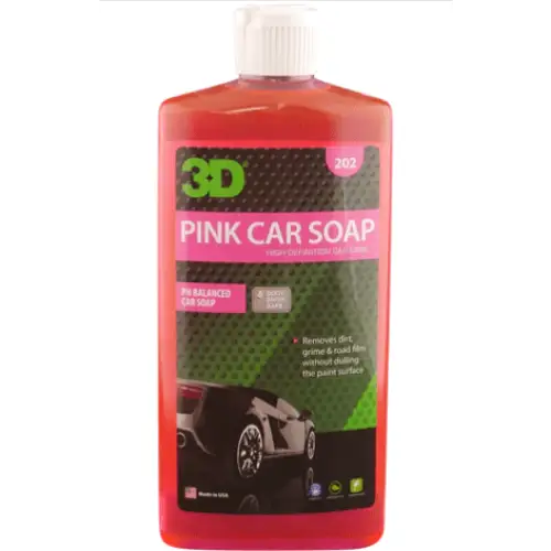 3D Products Canada Vehicle Washing & Glass Cleaning 16 oz 3D Professional Detailing Products - Pink Car Soap