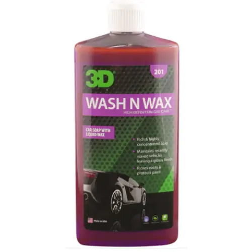 3D Products Canada Vehicle Washing & Glass Cleaning 16 oz 3D Professional Detailing Products - Wash N Wax