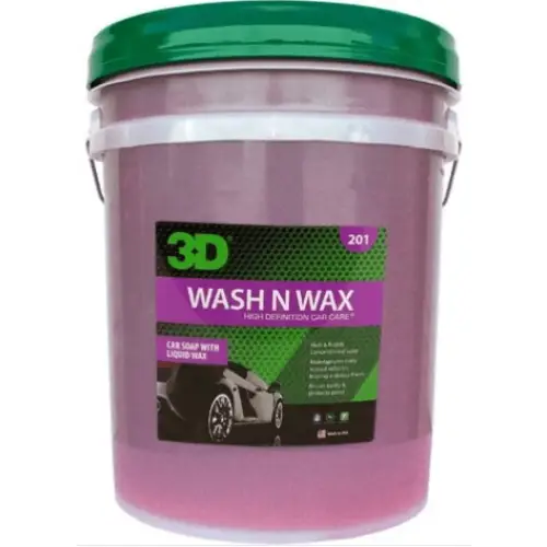 3D Products Canada Vehicle Washing & Glass Cleaning 5 gallon 3D Professional Detailing Products - Wash N Wax