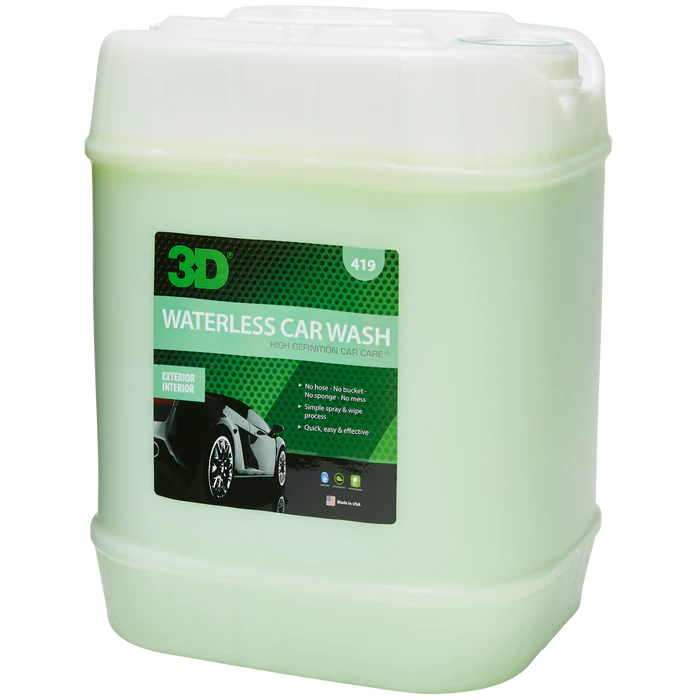 3D 419 Waterless Car Wash (5 Gallon)