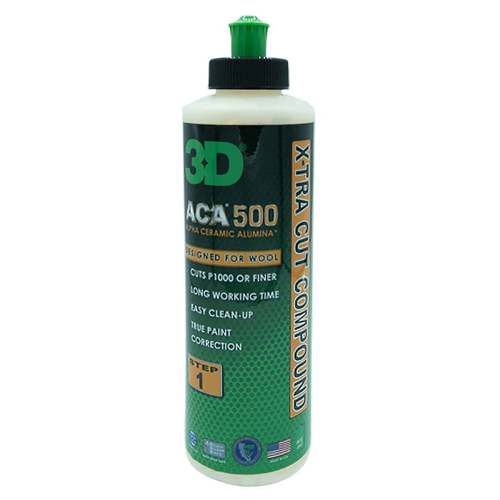 3D Professional Detailing Products - ACA 500 X-TRA Cut Compound