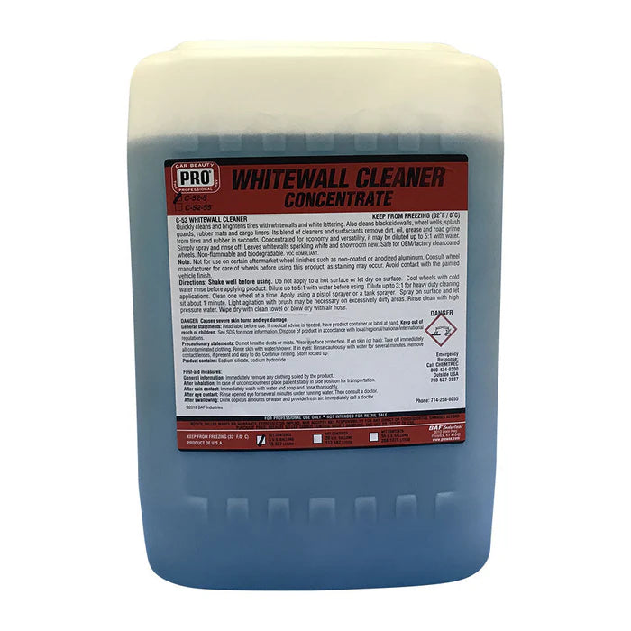 C-52-5 TIRE CLEANER CONCENTRATE (5 GALLON)