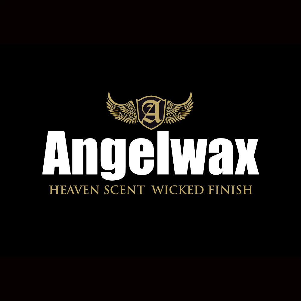 angelwax black logo meticulous detailing