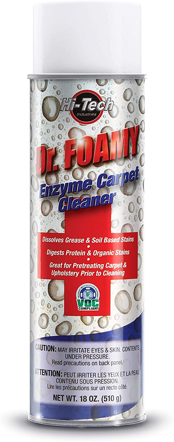 Hi Tech Industries Carpet Care and Upholstrey Hi-Tech Dr. Foamy Enzyme Carpet Cleaner ***