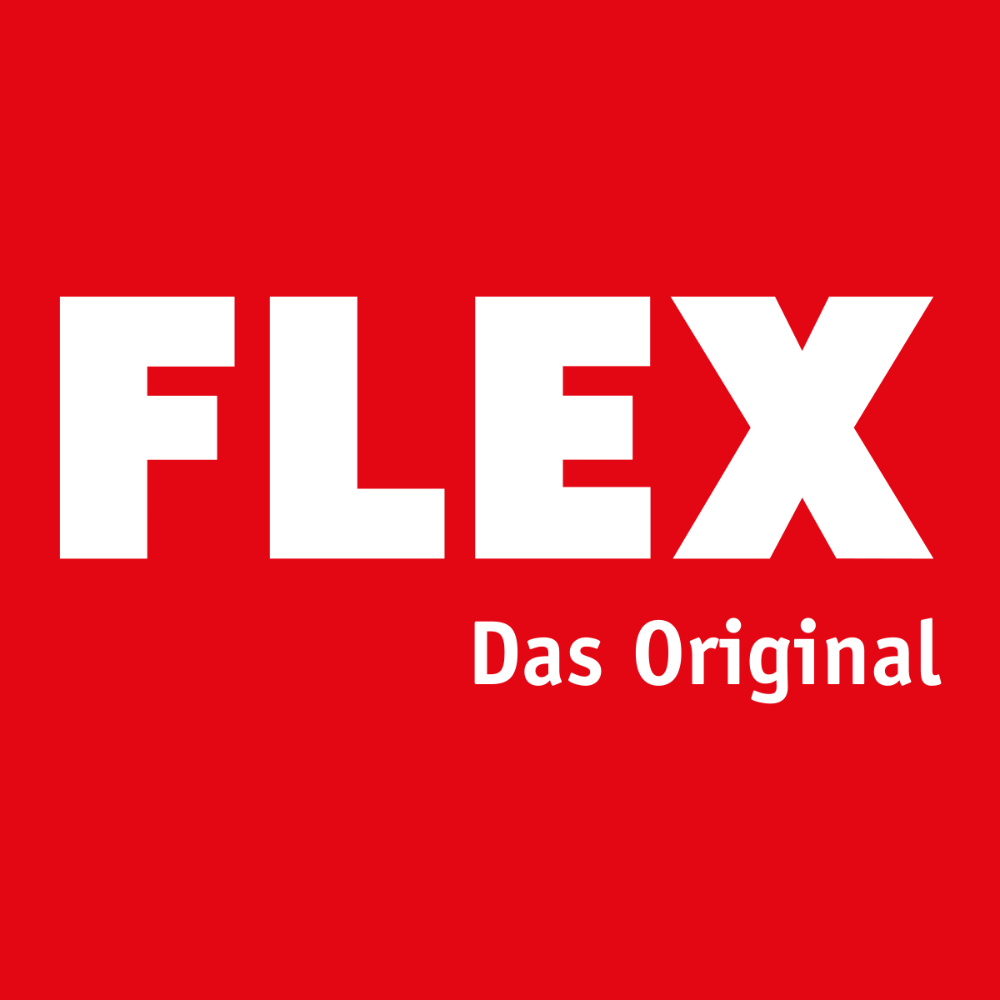 flex red logo meticulous detailing