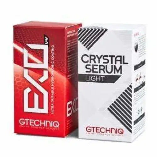 Gtechniq Paint Treatment 50ml Kit Gtechniq Crystal Serum Light and EXOv4 Kit