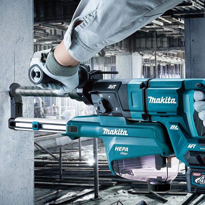 Makita 40V MAX XGT Li-Ion 1-1/8" Rotary Hammer with Brushless Motor, AVT, AFT, XPT (Tool Only)